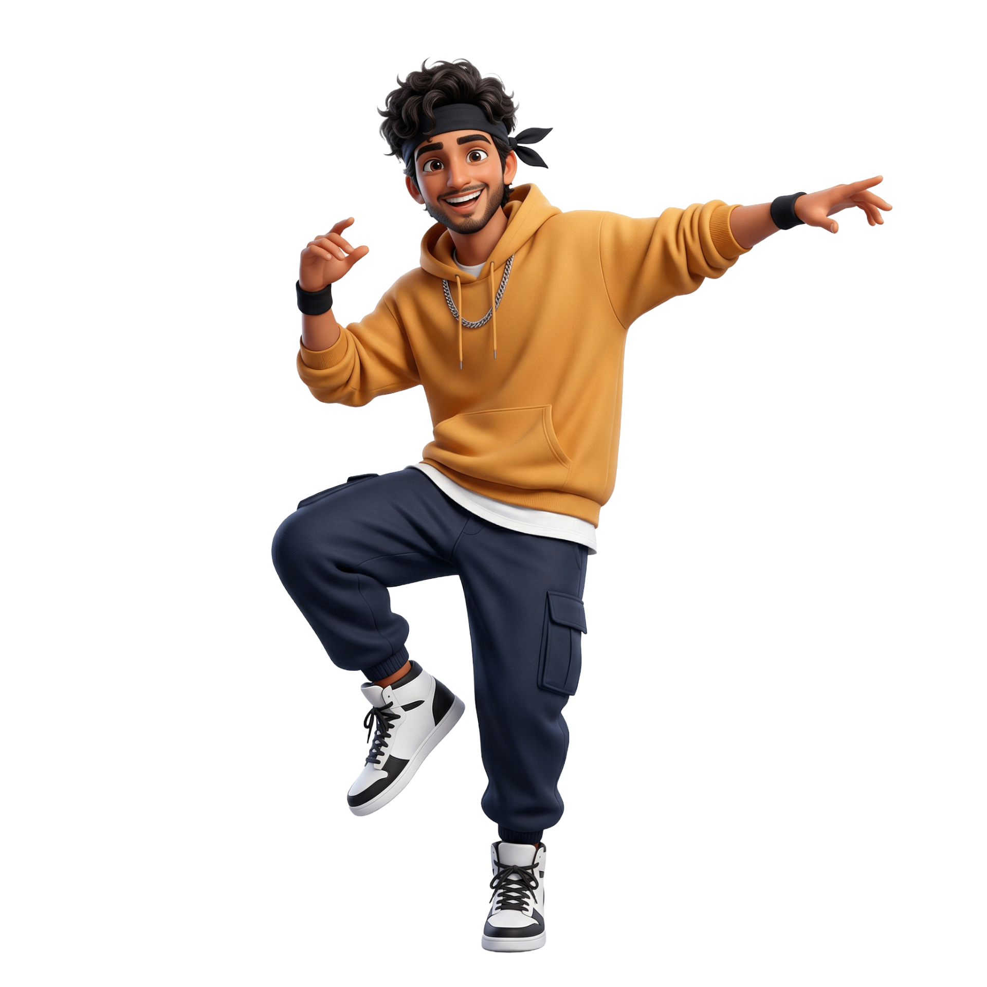 Thumka mascot dancing